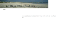 Tablet Screenshot of barbados-beaches-plus.com